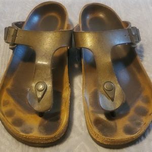 BIRKENSTOCK womens size 11 bronze Sandel